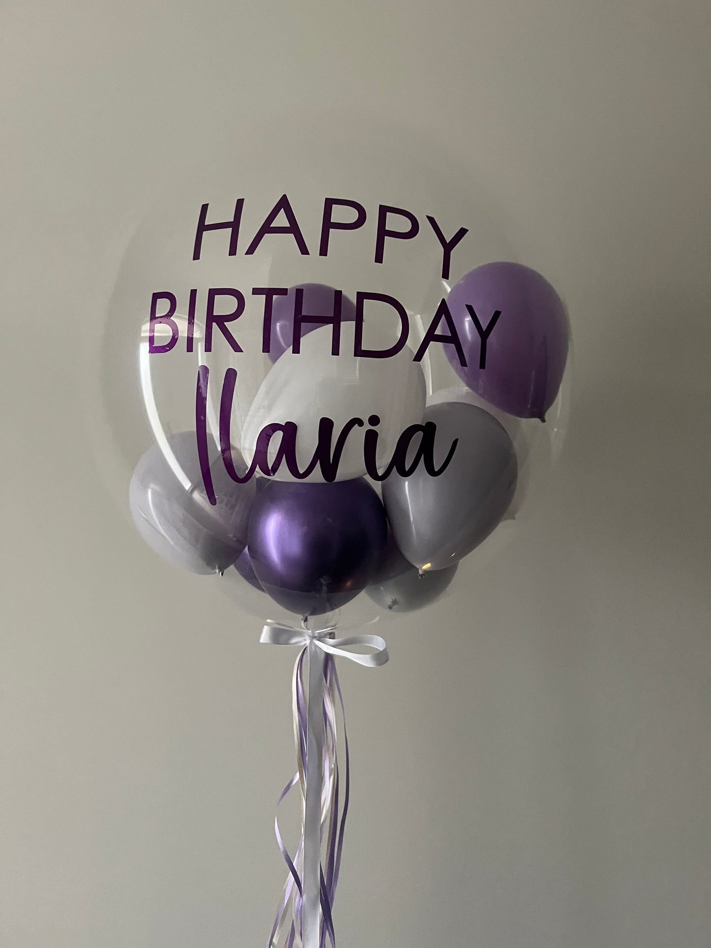 Personalized Bubble Balloon