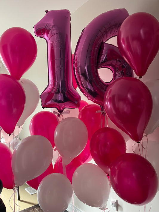 16th Birthday Balloon Bundle