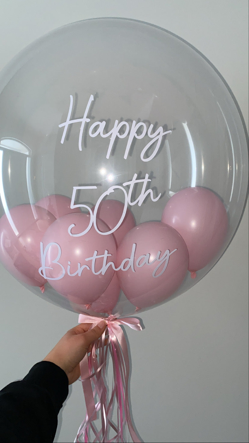 Personalized Bubble Balloon