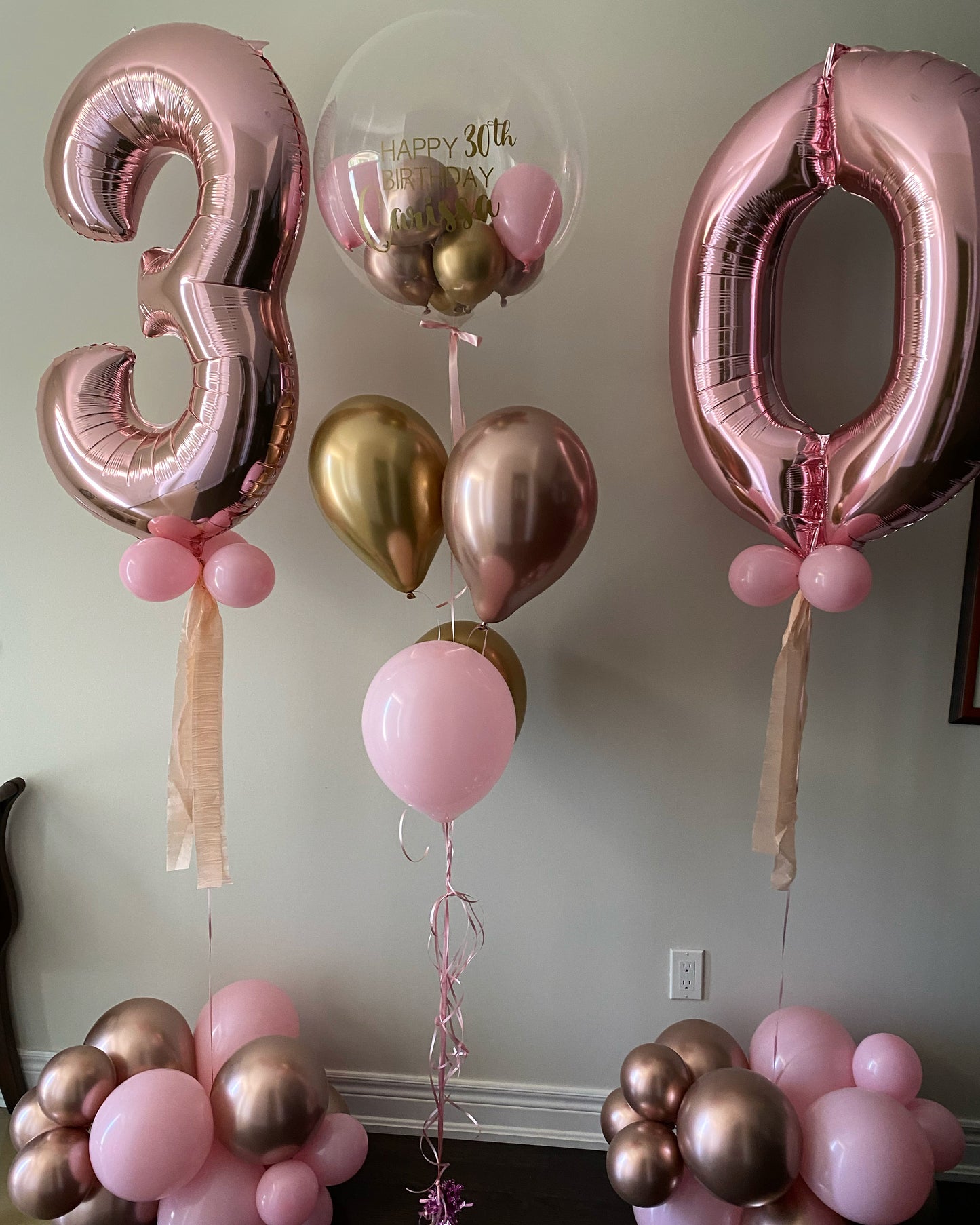 Custom Balloons with Numbers