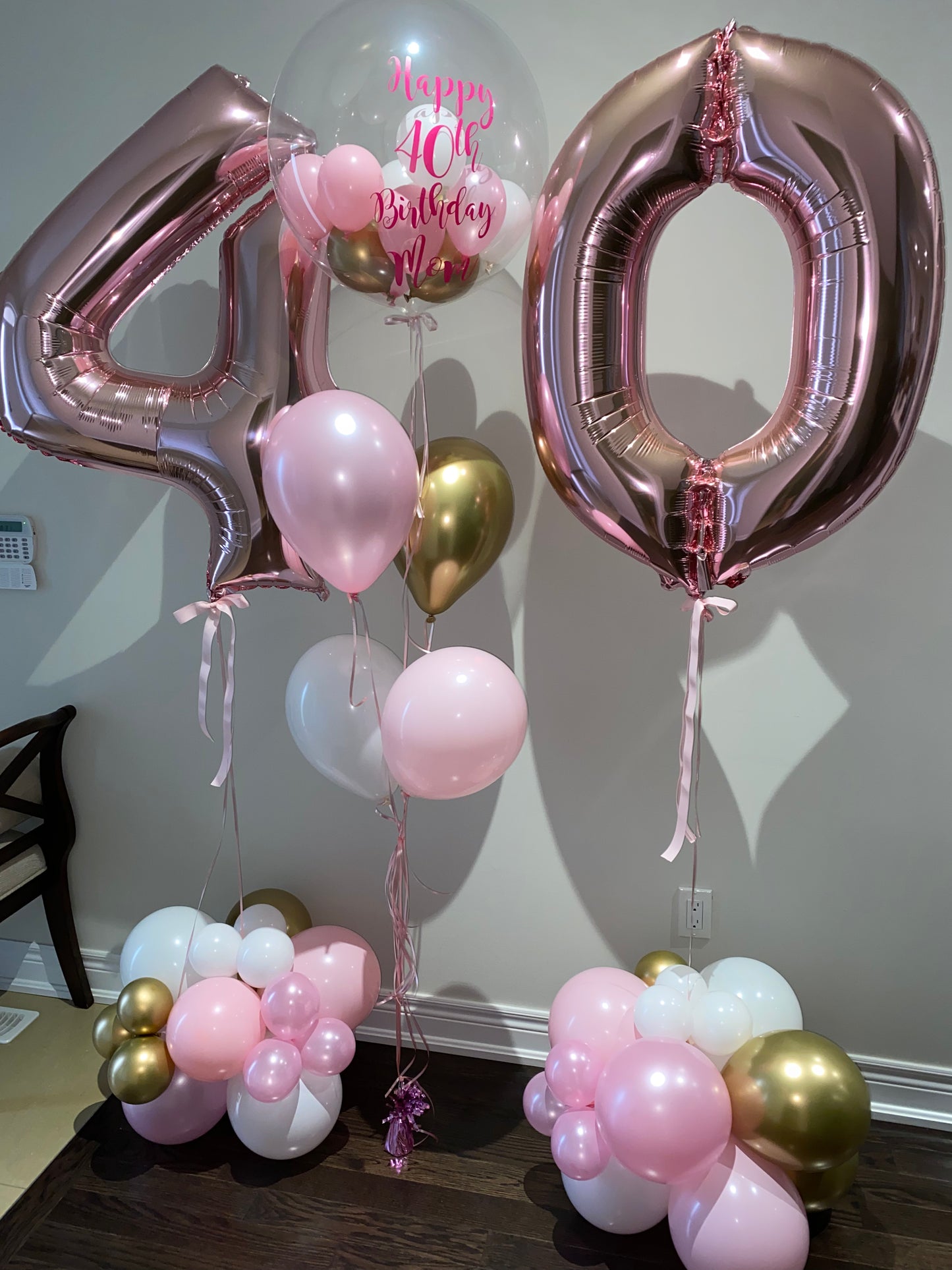 Custom Balloons with Numbers