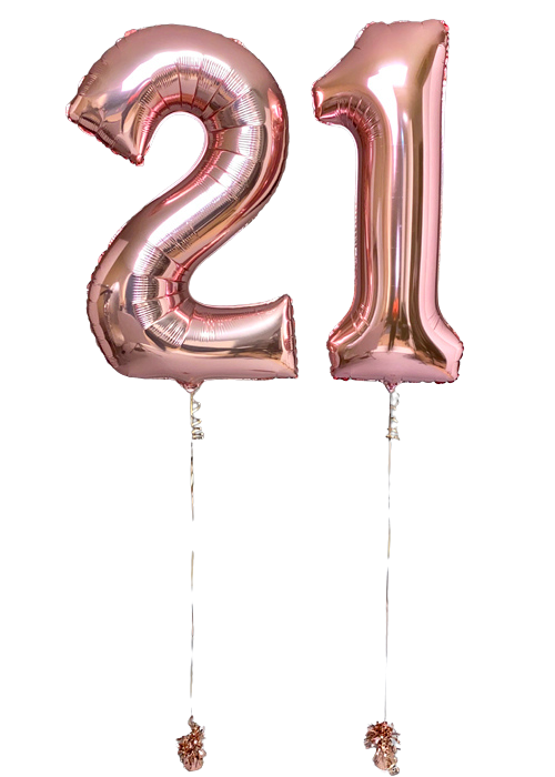 NUMBERS BALLOONS 34" (QTY 1)