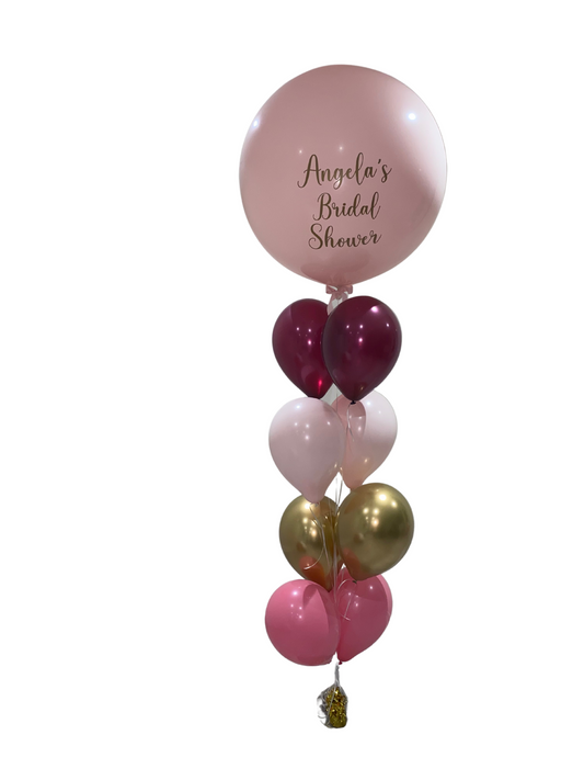 3ft Balloon + Bouquet