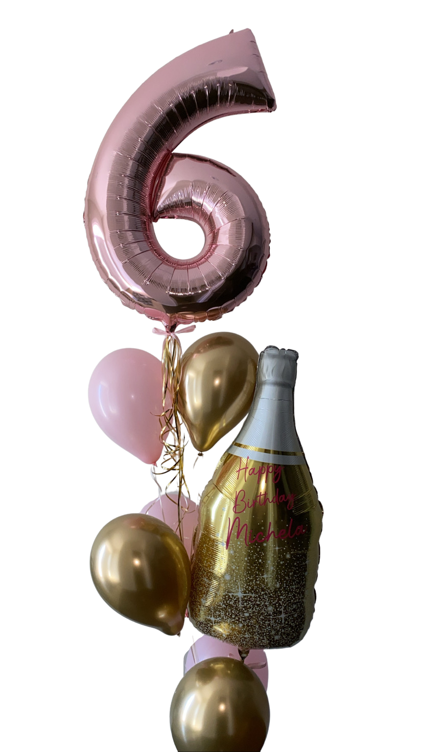 Champagne Birthday Bouquet (QTY 1)