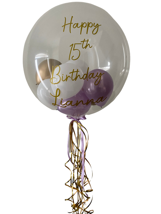 Personalized Bubble Balloon